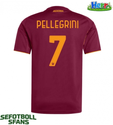 AS Roma Lorenzo Pellegrini #7 Hemmatröja 2025-26 Kortärmad
